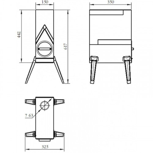 Печь TMF ШЕВРОН в Казани