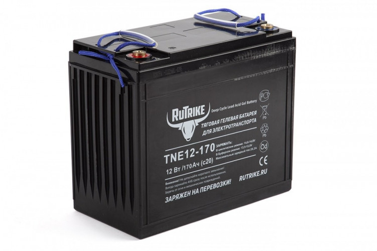 Тяговый гелевый аккумулятор RuTrike TNE 12-170 (12V135A/H C3) в Казани