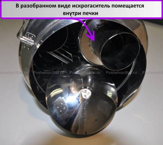 Искрогаситель Средний в Казани