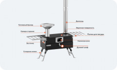 Походная печь Hyggelig KITCHEN 2.0