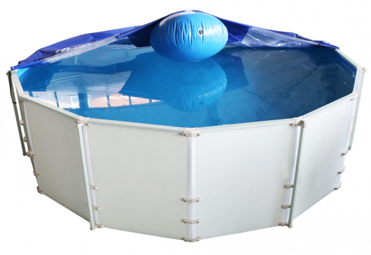Тент для бассейна с надувной подушкой "Фиеста" в Казани