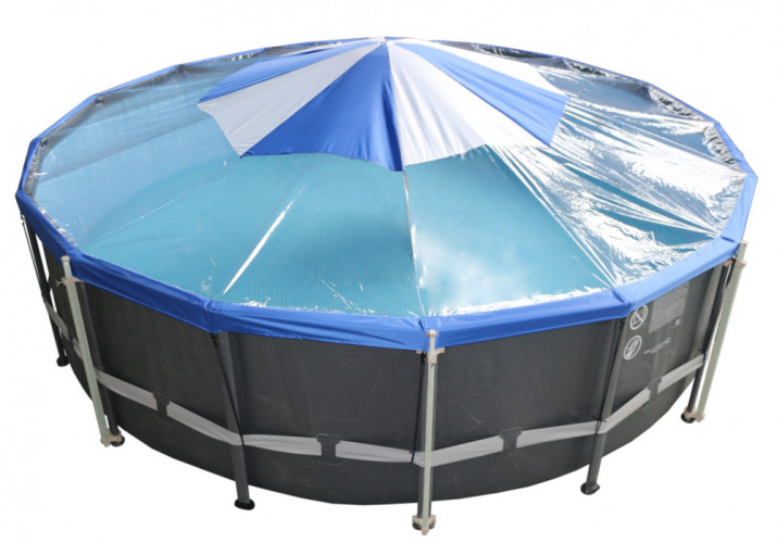 Тент для бассейна Intex/Bestway с надувной подушкой "Фиеста" в Казани