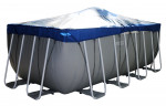 Тент для прямоугольного бассейна Intex/Bestway с надувной подушкой "Фиеста" в Казани