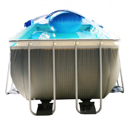 Тент для прямоугольного бассейна Intex/Bestway с надувной подушкой "Фиеста" в Казани