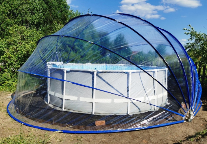 Купол-тент для бассейнов "Фиеста" в Казани