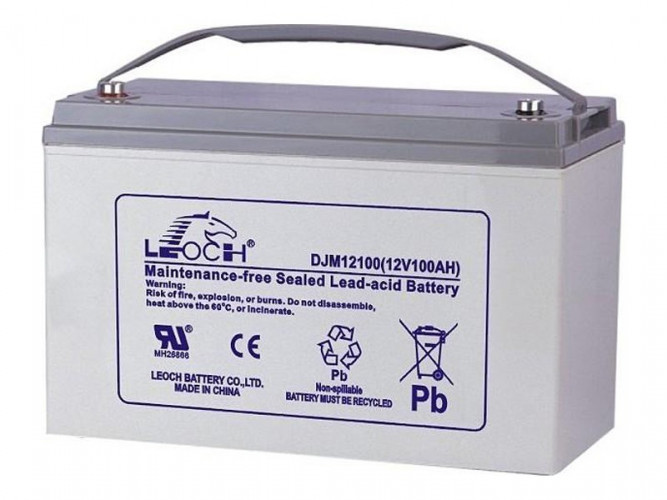 Аккумулятор Leoch DJM12100 (12 В, 100 Ач) в Казани