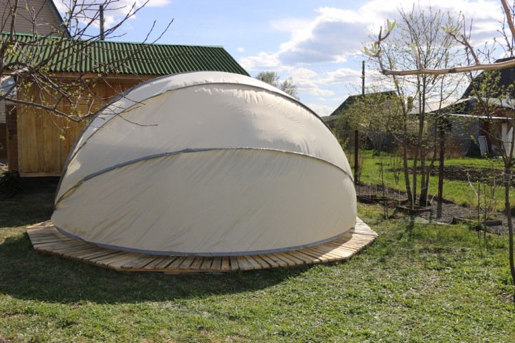 Купол-тент для бассейнов "Фиеста" КОМБИ в Казани