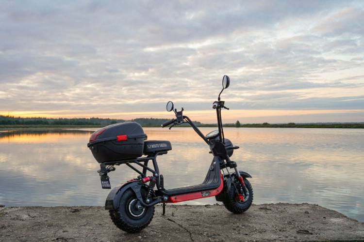 Электроскутер WHITE SIBERIA MINI R 2.0 1200W в Казани