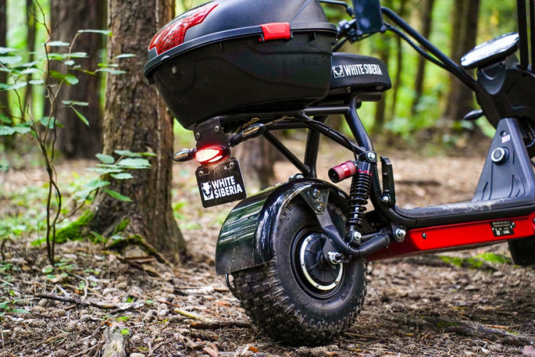 Электроскутер WHITE SIBERIA MINI R 2.0 1200W в Казани