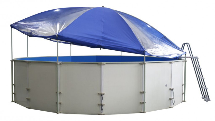 Подъемный тент-навес для бассейна "Фиеста" в Казани