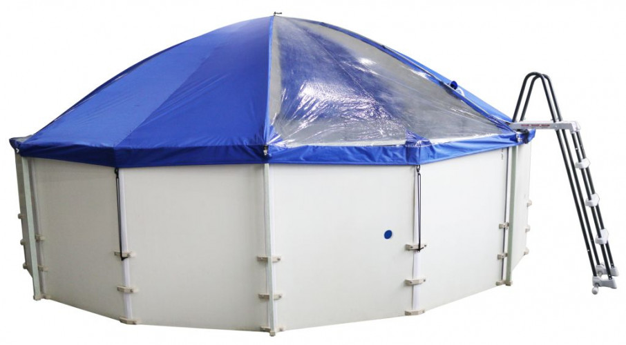 Подъемный тент-навес для бассейна "Фиеста" в Казани