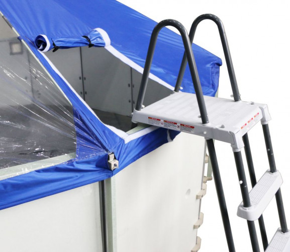 Подъемный тент-навес для бассейна "Фиеста" в Казани