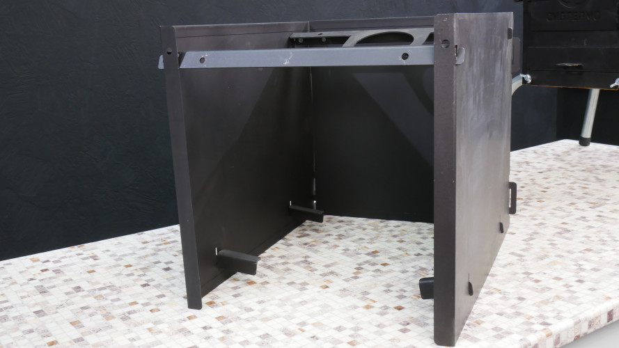 Экран для большой дровяной печи Сибтермо в Казани