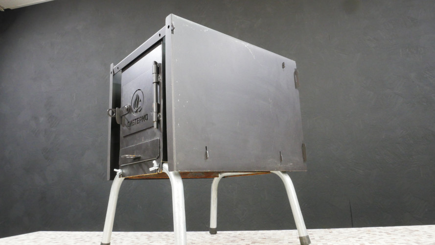 Экран для большой дровяной печи Сибтермо в Казани