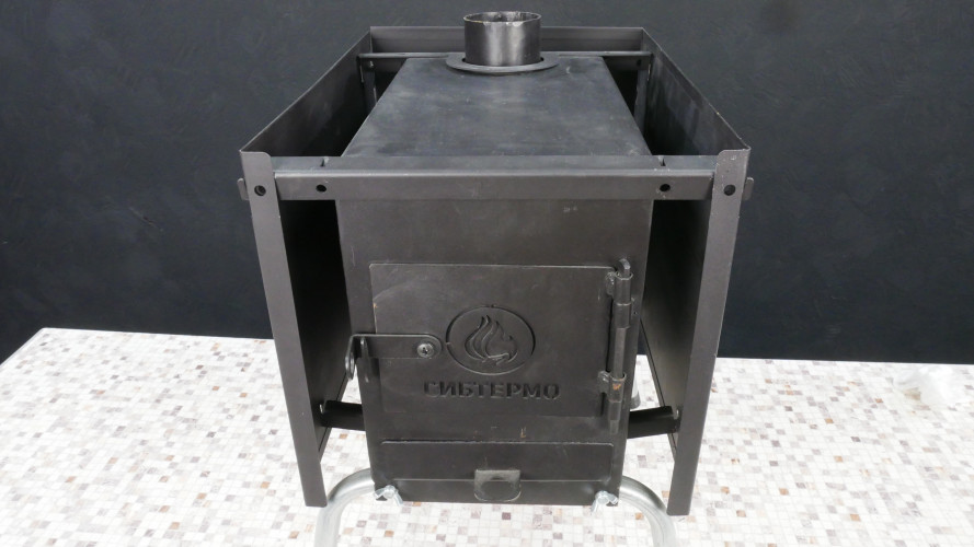 Экран для большой дровяной печи Сибтермо в Казани