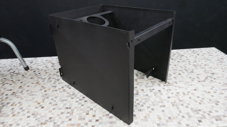 Экран для большой дровяной печи Сибтермо в Казани