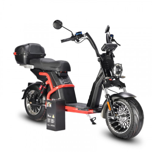 Электроскутер WHITE SIBERIA PRO BLACK EDITION 5000W в Казани