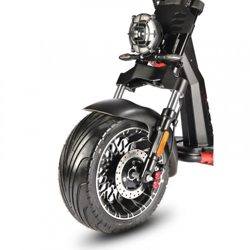 Электроскутер WHITE SIBERIA PRO BLACK EDITION 5000W в Казани