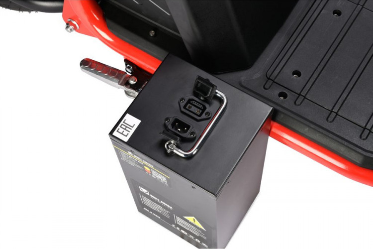 Электроскутер WHITE SIBERIA PRO BLACK EDITION 5000W в Казани