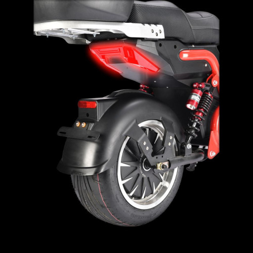 Электроскутер WHITE SIBERIA PRO BLACK EDITION 5000W в Казани