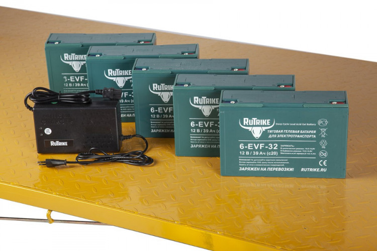 Грузовая электрическая тележка RuTrike СКЛАД 2500 NEW в Казани