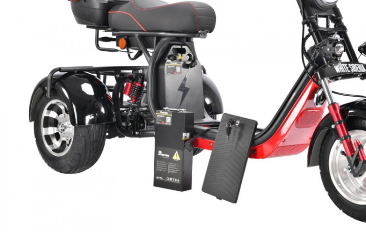 Электроскутер White Siberia PRO TRIKE 3000W в Казани