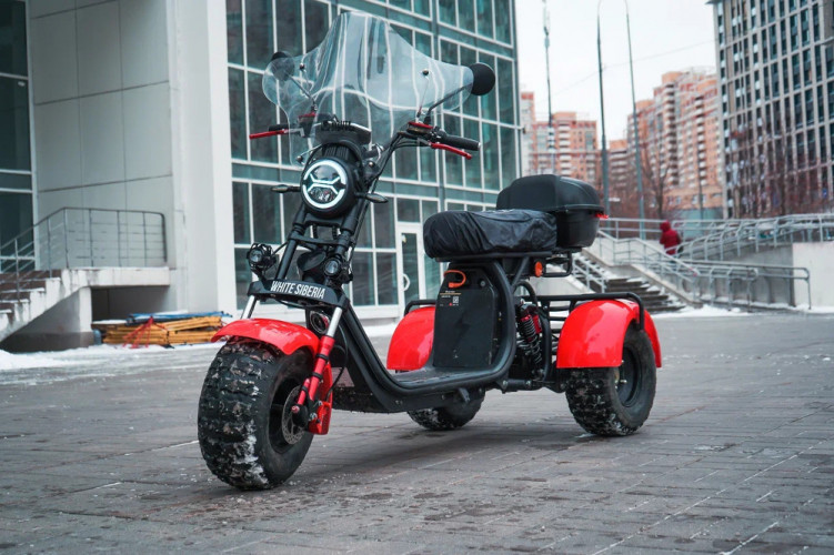 Электроскутер White Siberia PRO TRIKE 3000W в Казани