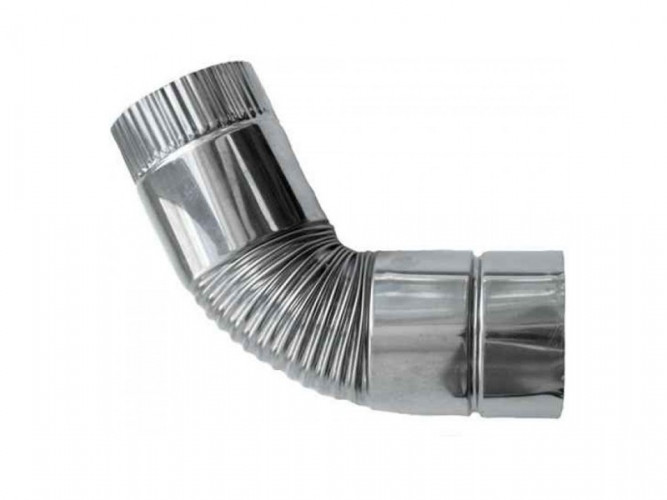 Сегмент трубы угол 45° d-65 мм.(нерж.)Инвент в Казани