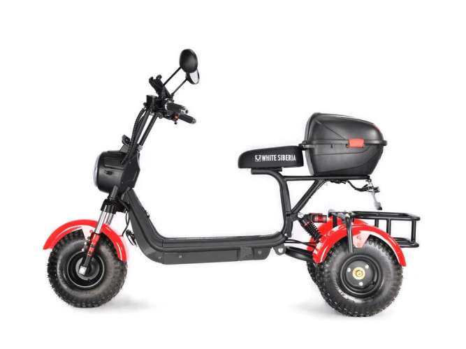 Электроскутер White Siberia TRIKE MINI 1500W в Казани