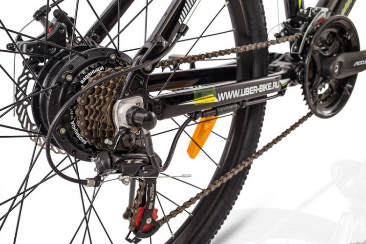 Электровелосипед UberBike S26 S 350W Black в Казани