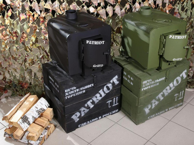 Печь длительного горения Grill’D Patriot 200 в Казани