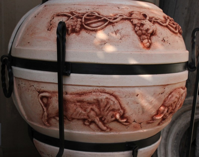 Тандыр Легенды Премиум с эффектом кракле в Казани