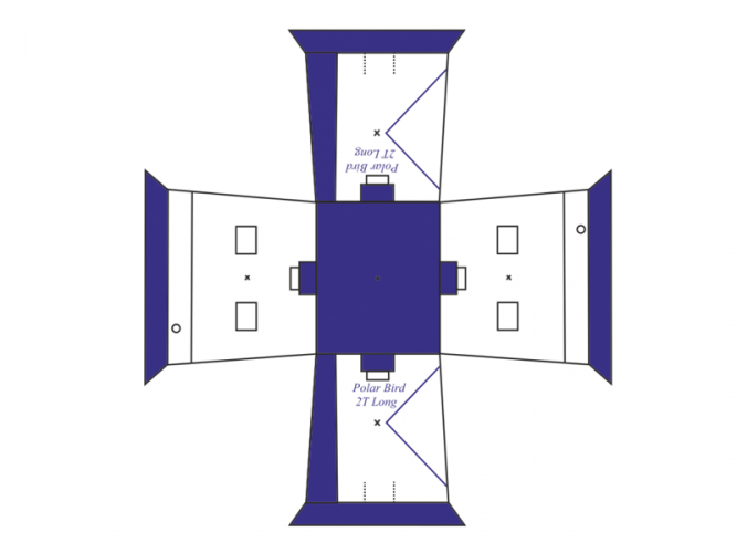 Зимняя палатка Polar Bird 2T Long компакт в Казани