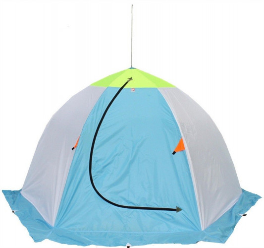 Палатка для рыбалки Медведь-3 утепленная в Казани