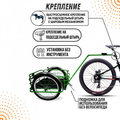 Велоприцеп Кузовок 2.0 в Казани