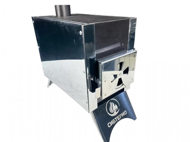 Печь дровяная Сибирка средняя из нержавейки  в Казани