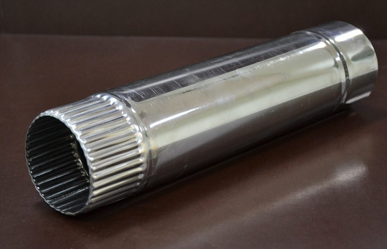 Сегмент трубы дымохода 90 мм. в Казани