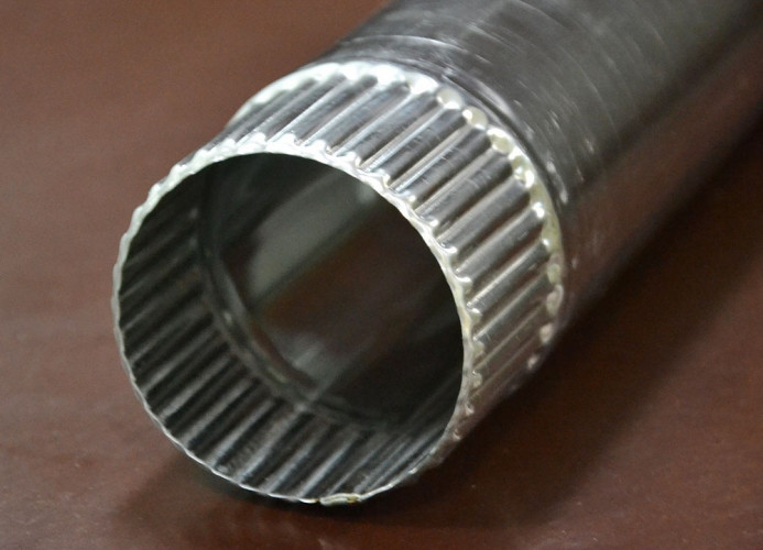 Сегмент трубы дымохода 90 мм. в Казани