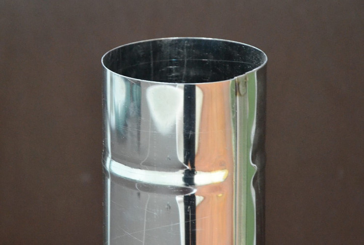 Сегмент трубы дымохода 90 мм. в Казани