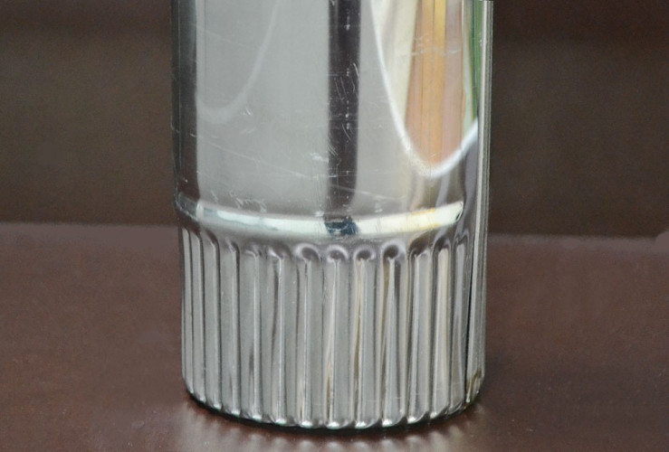 Сегмент трубы дымохода 90 мм. в Казани