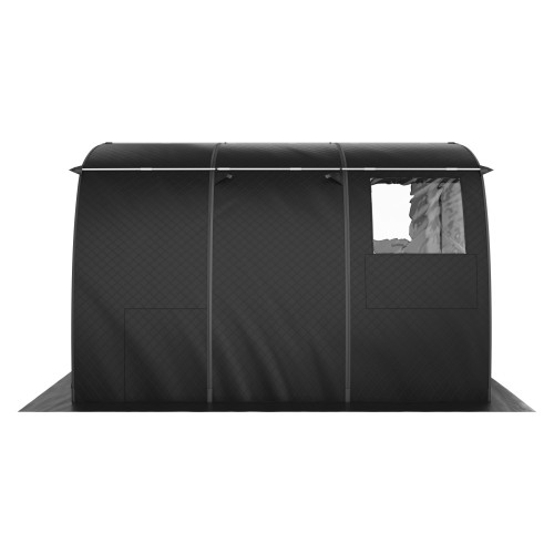 Мобильная баня-палатка МОРЖ Max (Черный) в Казани