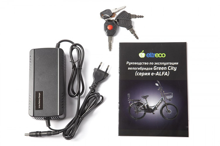 Электровелосипед  Green City e-ALFA NEW для курьеров в Казани