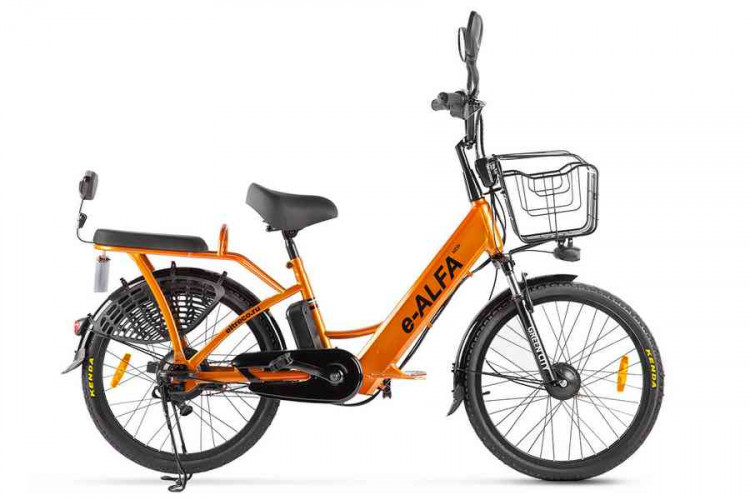 Электровелосипед  Green City e-ALFA NEW для курьеров в Казани