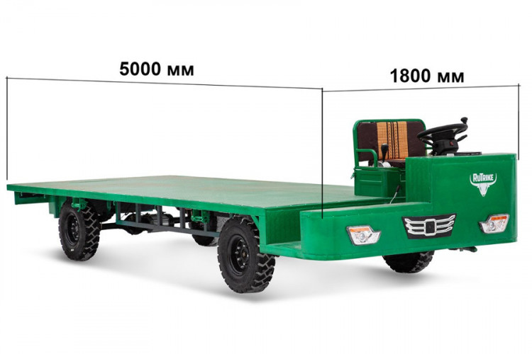 Грузовая электрическая тележка Rutrike БАЗА в Казани