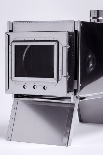 Печь-камин Инвент большая в Казани