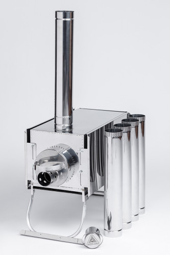 Печь Инвент экономка средняя с регулирующимися экранами в сумке в Казани