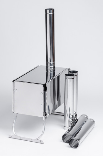 Печь Инвент экономка средняя с регулирующимися экранами в сумке в Казани