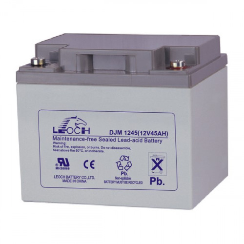 Аккумулятор Leoch DJM1245 AMG (12 В, 45 Ач) в Казани