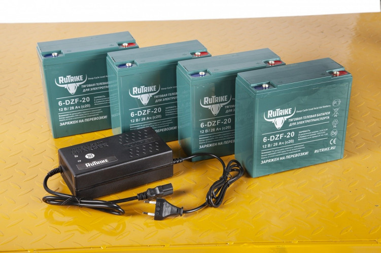 Грузовая электрическая тележка RuTrike Плита 1500 в Казани