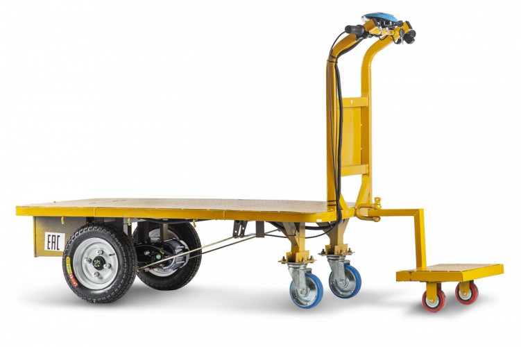 Грузовая электрическая тележка RuTrike Плита 1500 в Казани